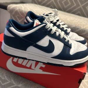 Nike Dunk Low Retro size men’s 7.5 with Box.. like new! Worn once -Valerian Blue